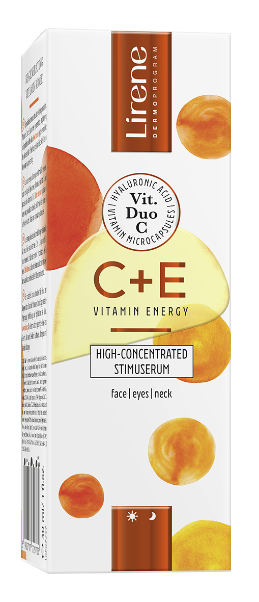 Stimu-serum ultra-concentrat pentru zi si noapte C+E PRO, 30ml, Lirene