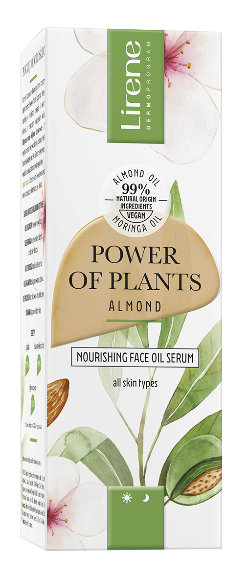 Ser facial cu ulei de migdale Power Of Plants, 30ml, Lirene