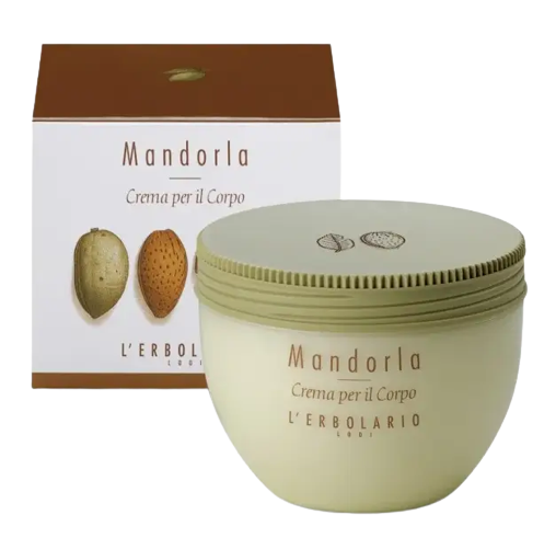 L'Erbolario Crema de corp parfumata Almond, 300ml