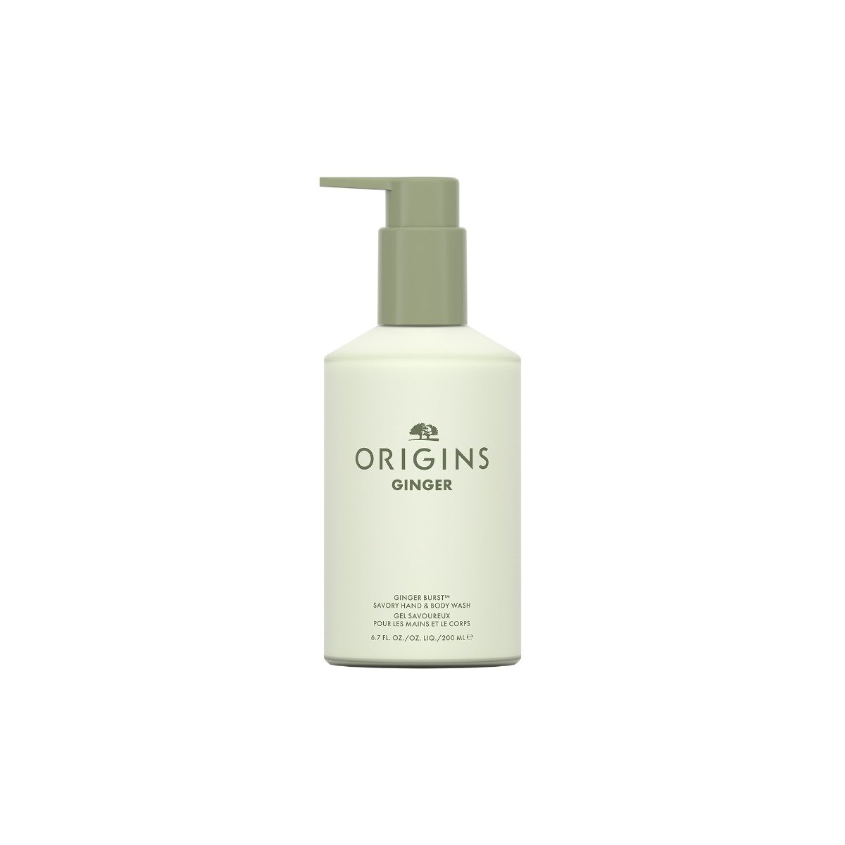 Gel de spalare fata si corp Ginger, 200ml, Origins