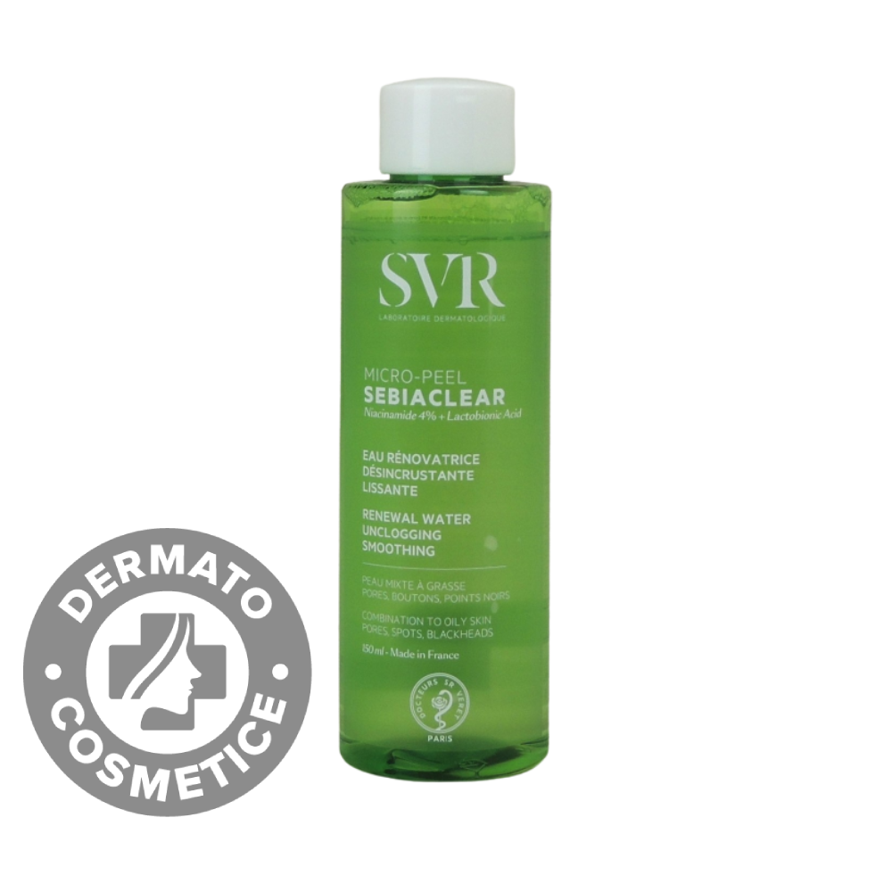 Lotiune micro-peel Sebiaclear, 150ml, SVR
