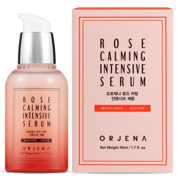Ser calmant cu apa de trandafiri, 50ml, Orjena