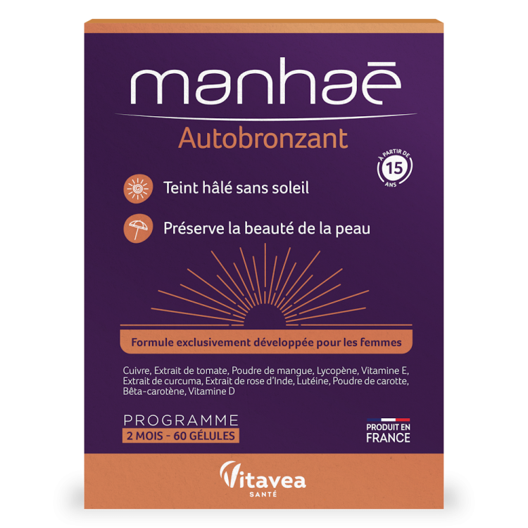 Autobronzant, 60 capsule, Manhae
