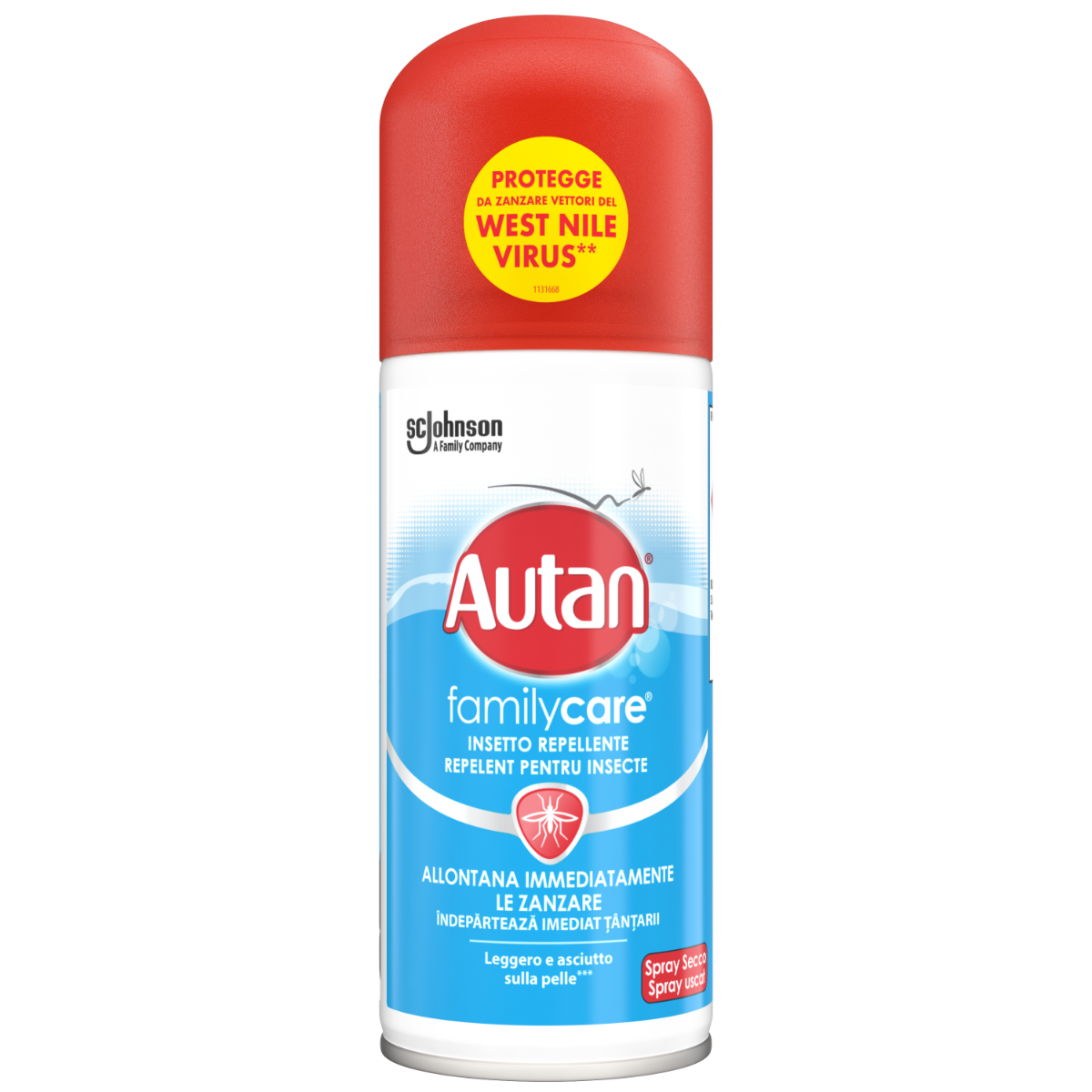 Spray Family Care impotriva tantarilor, 100ml, Autan