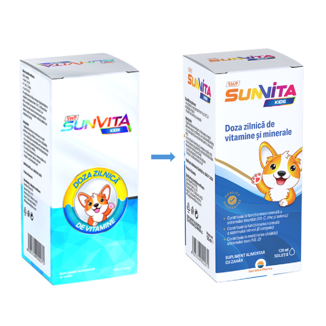 Sunvita Kids solutie, 120ml, Sun Wave Pharma