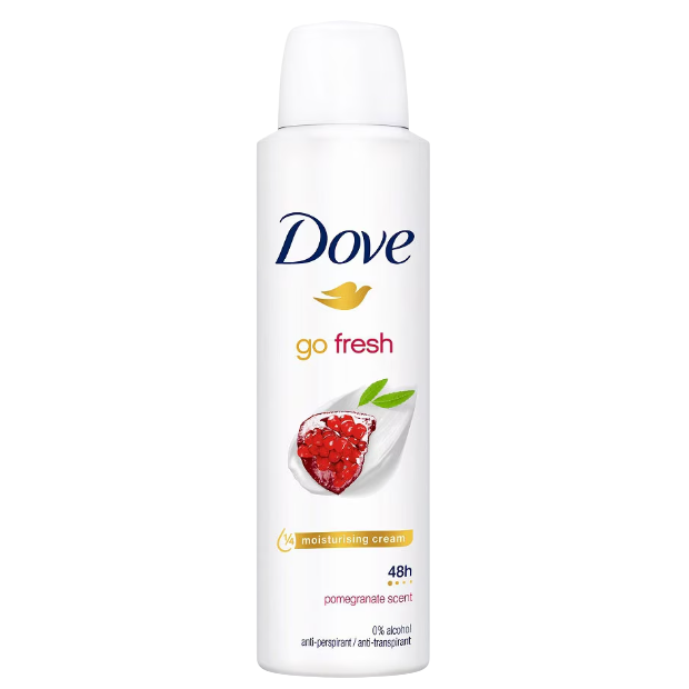 Antiperspirant Deo Go Fresh Pomegranate, 150ml, Dove