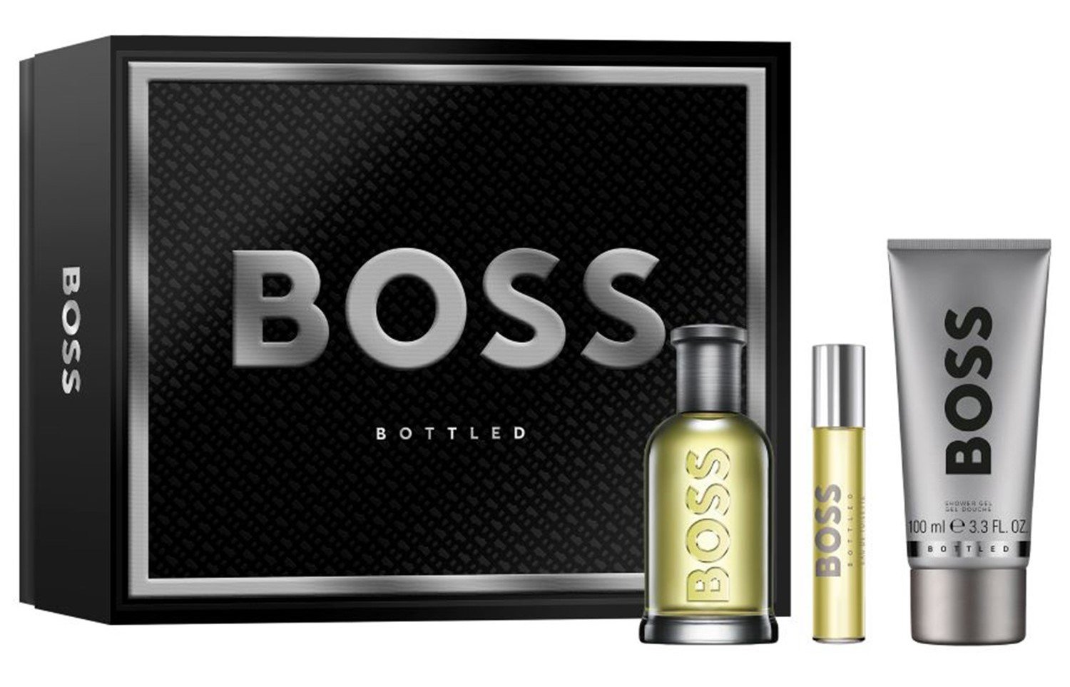 Set pentru barbati Bottled Apa de toaleta, Hugo Boss