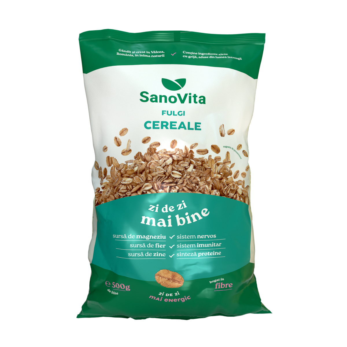 Fulgi de cereale, 500g, SanoVita