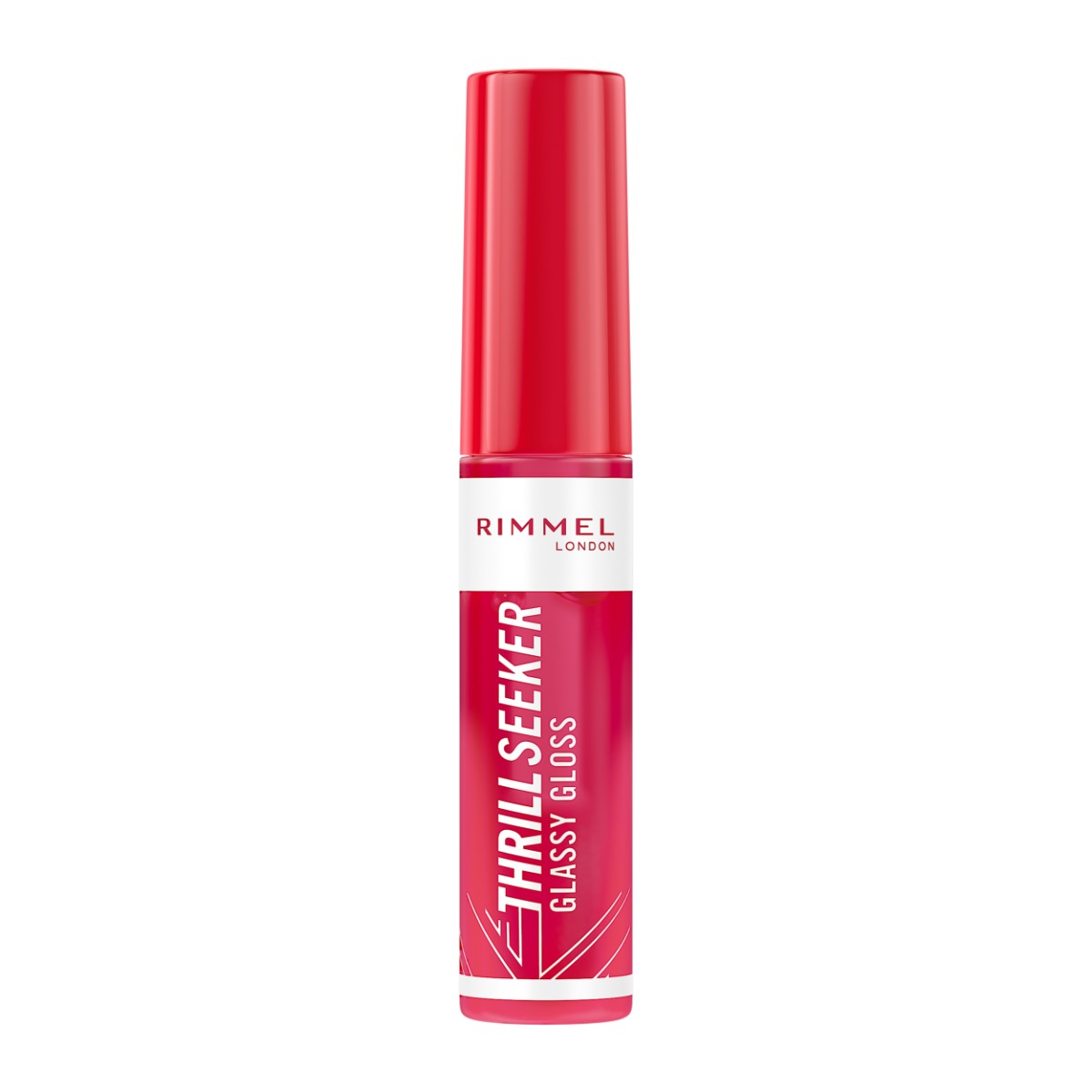 Luciu de buze Thrill Seeker Glassy Lip Gloss 350 Pink to the Berry, 10ml, Rimmel London