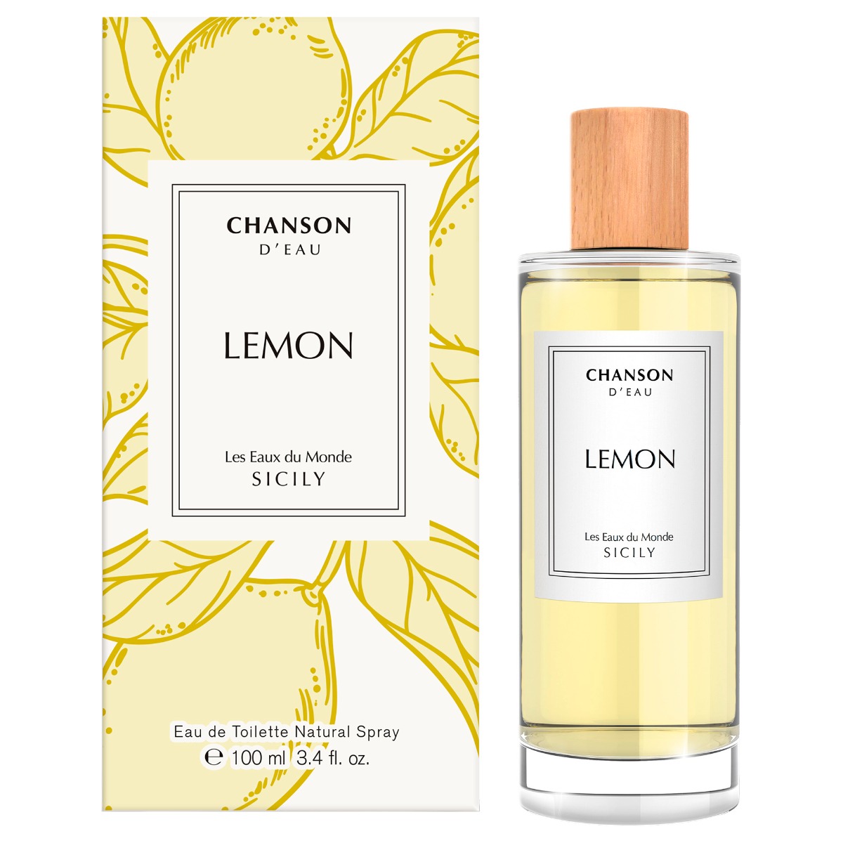 Apa de toaleta Lemon, 100ml, Chanson D'Eau