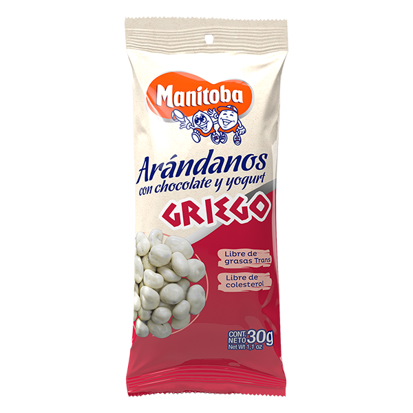 Merisoare cu iaurt, 30g, Manitoba