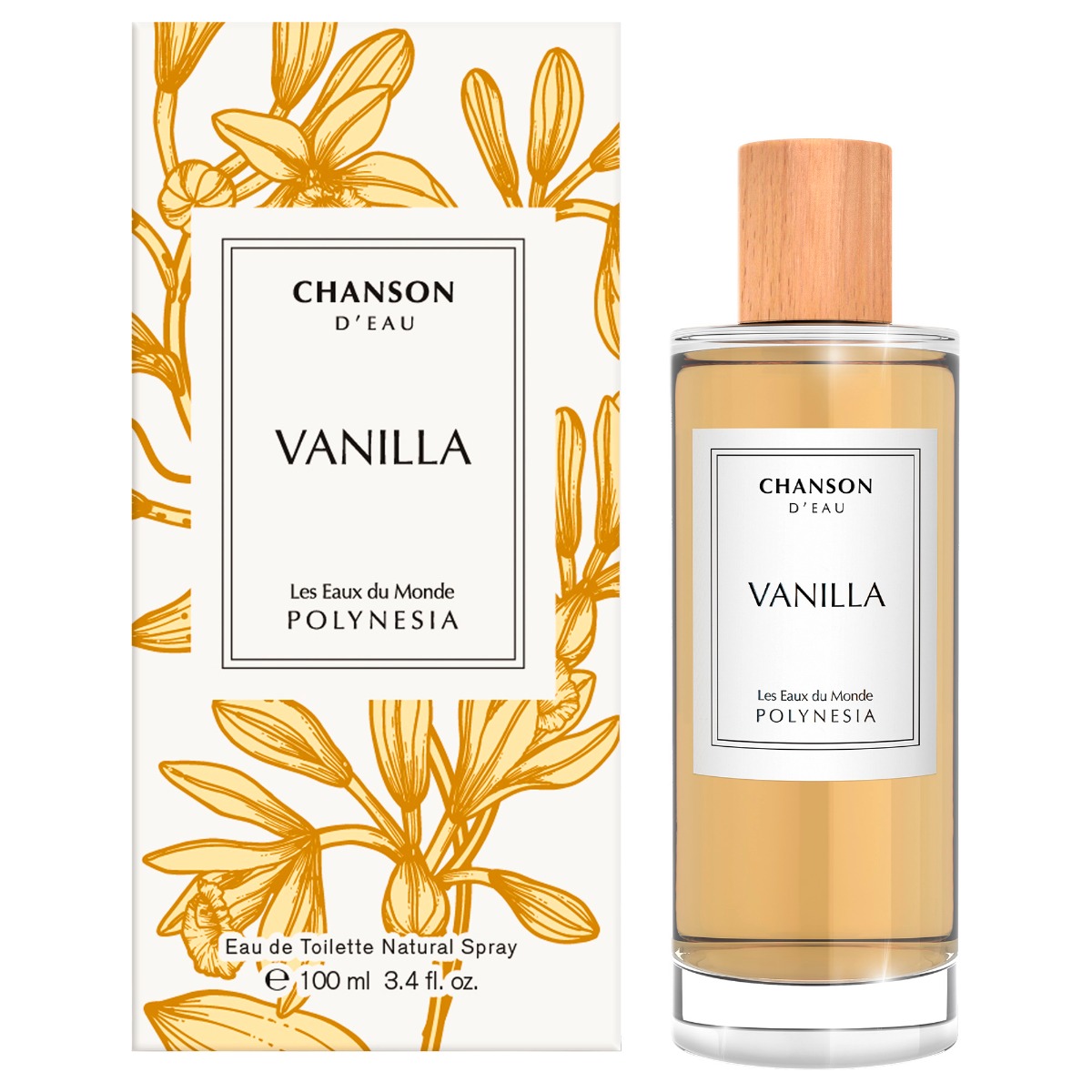 Apa de toaleta Vanilla, 100ml, Chanson D'Eau