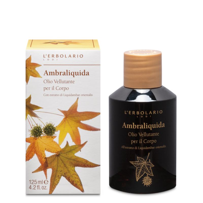 L'Erbolario Ulei de corp Ambraliquida, 125ml