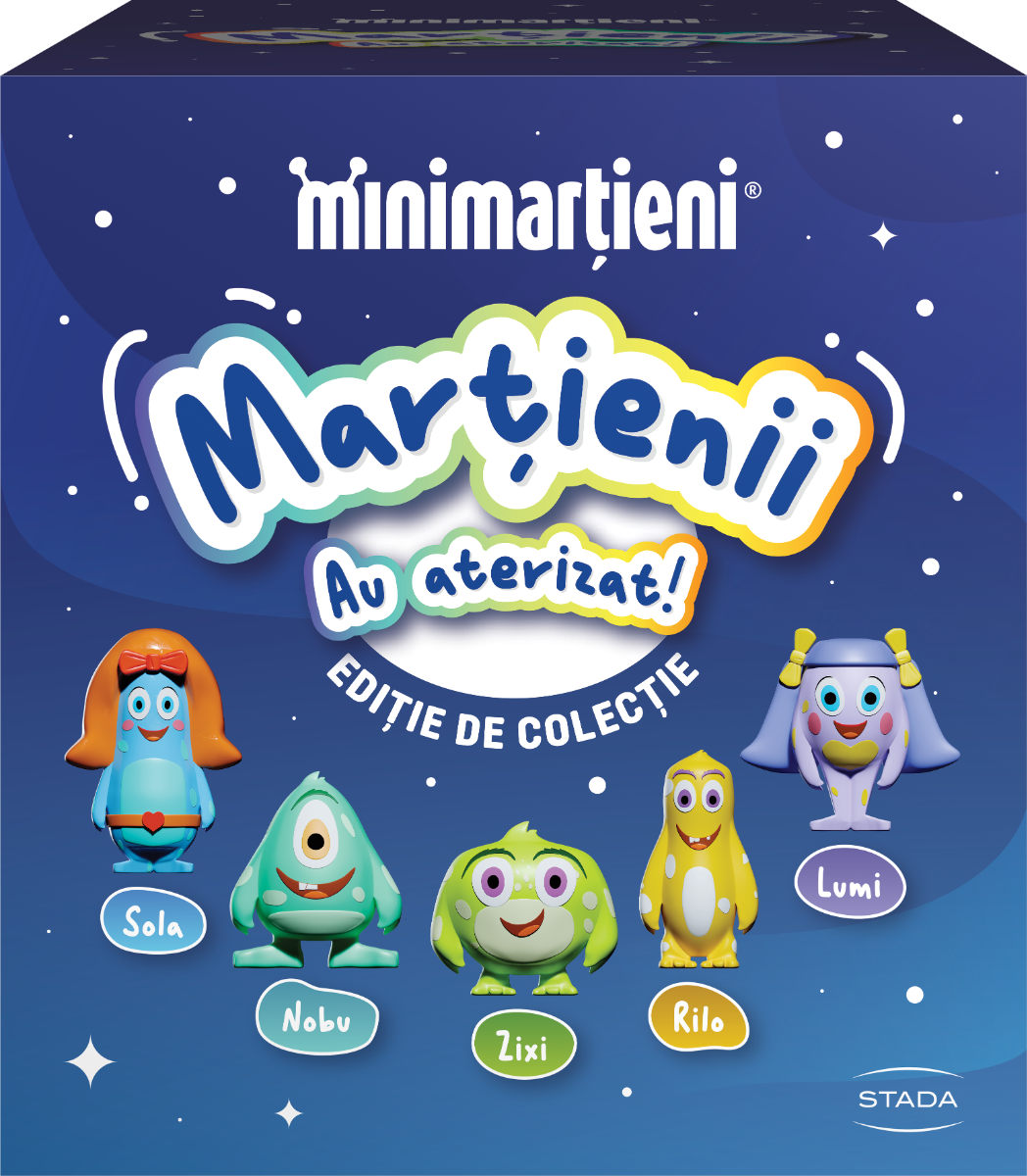 Pachet Jeleuri gumate cu Echinacea Minimartieni + breloc, 60 jeleuri, Stada