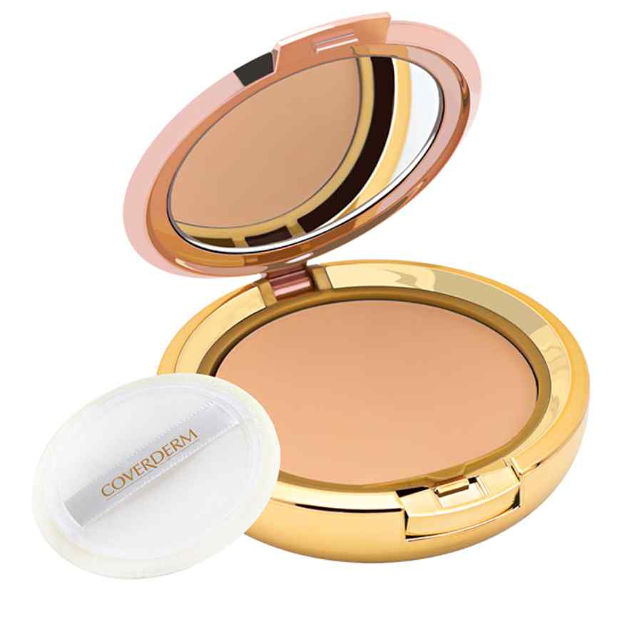 Pudra compacta pentru ten uscat/sensibil Nr.3, 10g, Coverderm
