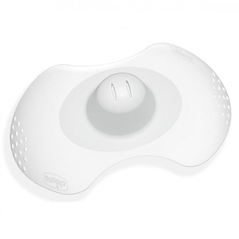 Aparatoare din silicon pentru mamelon marimea M-L 0luni+, 2bucati, Chicco