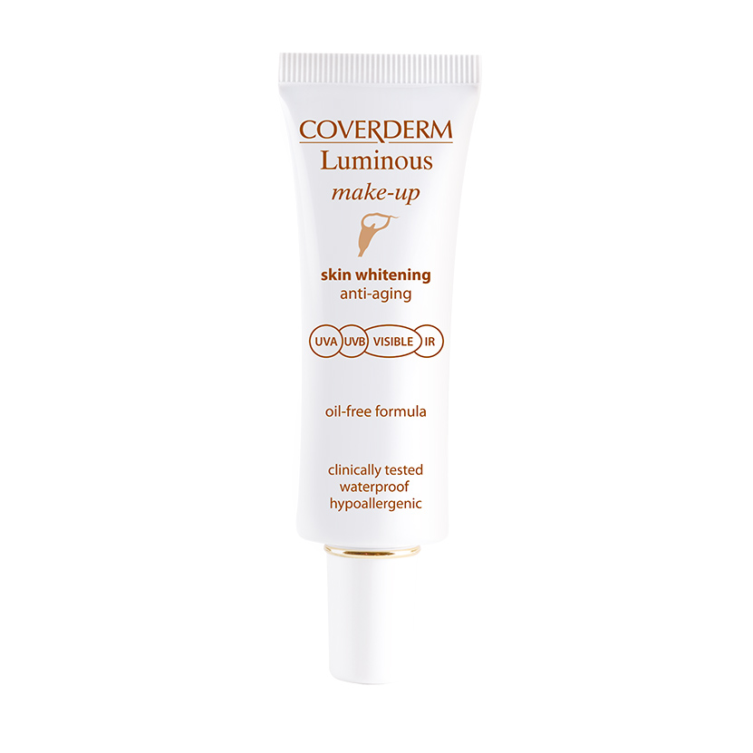 Fond de ten cu SPF50 Luminous Make Up Anti-Aging Νr.2, 30ml, Coverderm