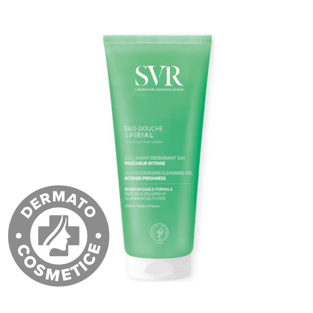 Gel lavant deodorant Deo Douche Spirial, 200ml, SVR