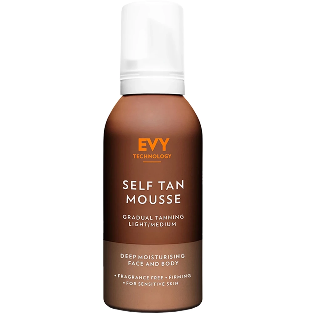 Spuma autobronzanta Self Tan Mousse Light/Medium, 150ml, Evy Technology