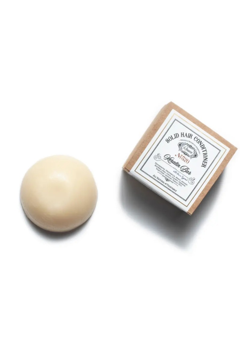 Balsam solid de par cu Keratina, 90g, Rosece