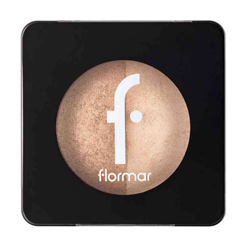 Fard de obraz Baked Blush-On No 55 Dual Gold, 4g, Flormar