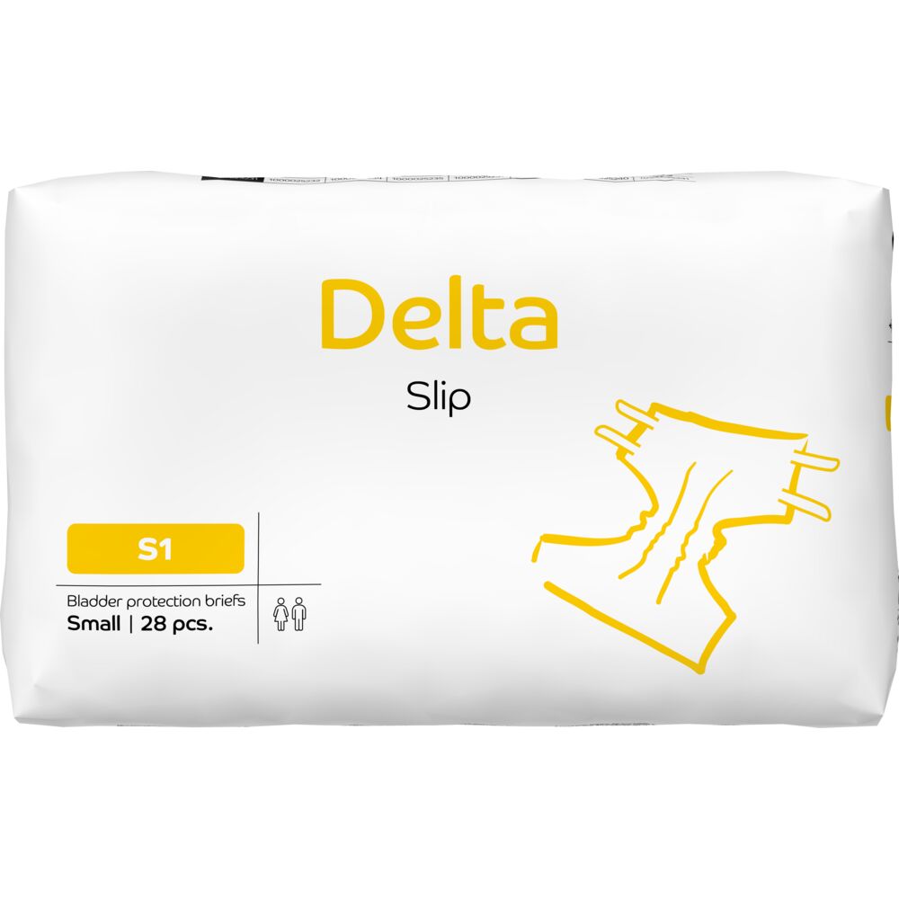 Scutece pentru adulti S1 1100ml Delta Slip, 28 bucati, Abena
