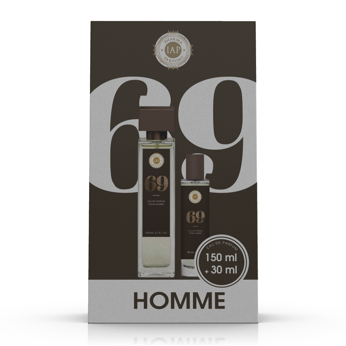 Set Apa de parfum pentru barbati Nr. 69, IAP Pharma