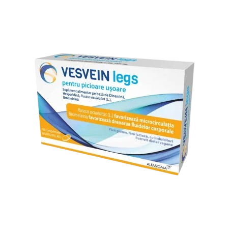 Vesvein Legs, 60 comprimate, Alfasigma
