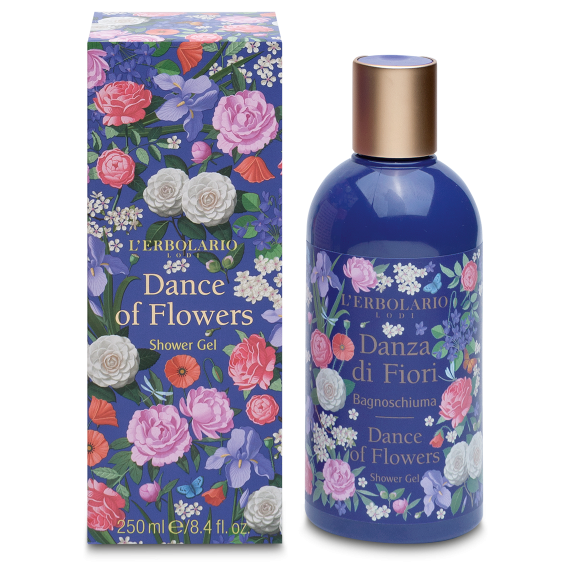 L'Erbolario Gel de dus Dance of Flowers, 250ml