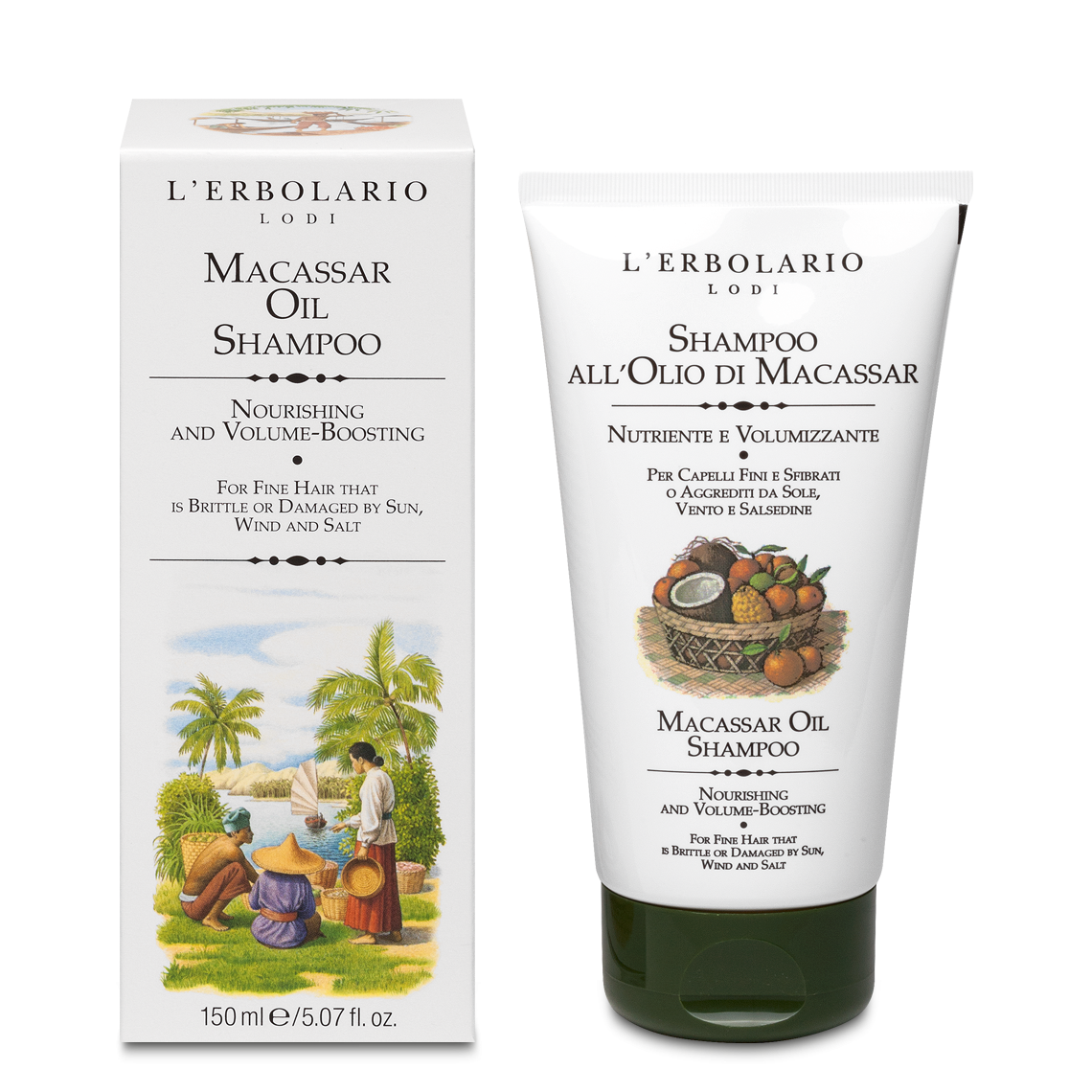L'Erbolario Sampon Macassar, 150ml