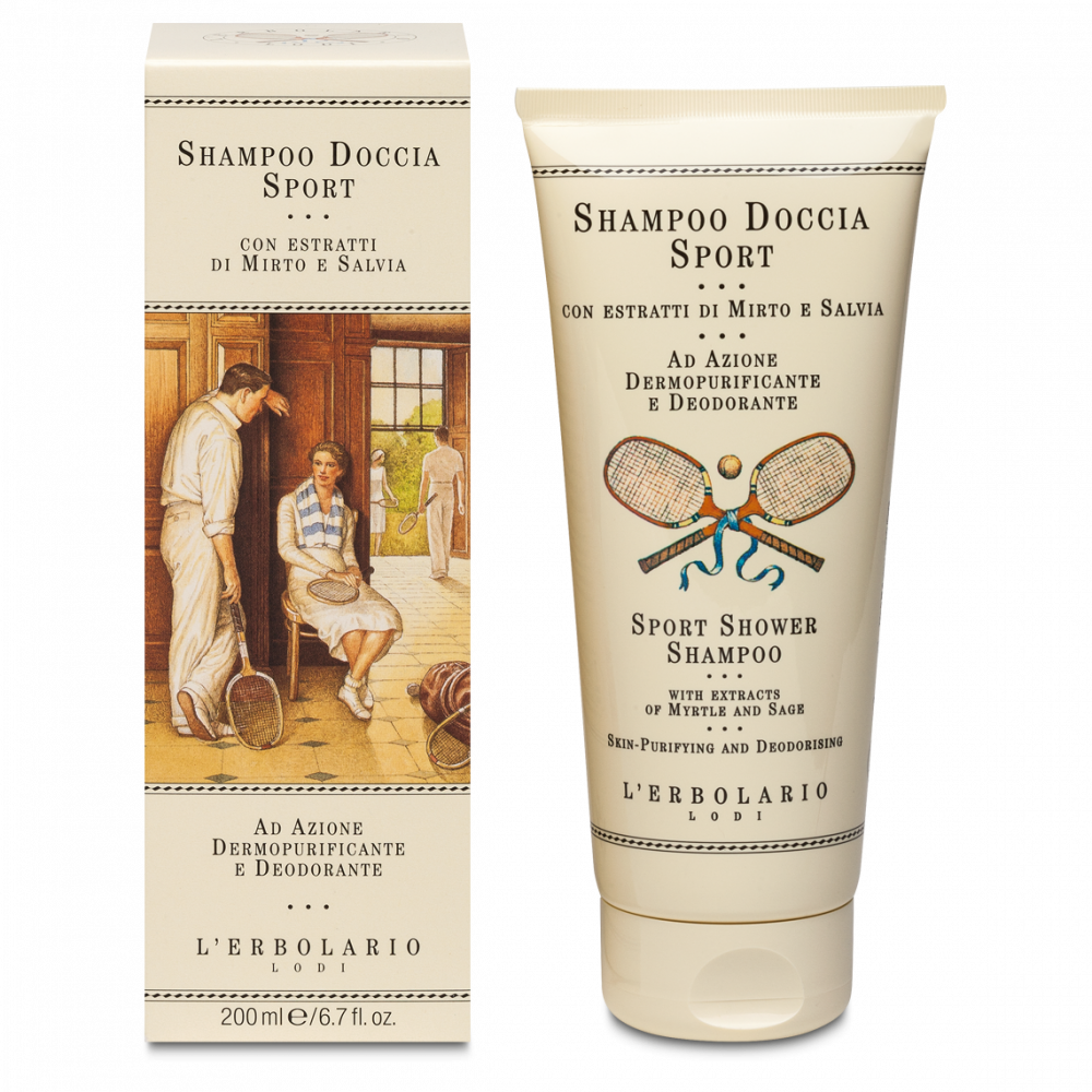 L'Erbolario Sampon gel sport, 200ml