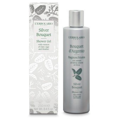 L'Erbolario Gel de dus Silver Bouquet, 250ml