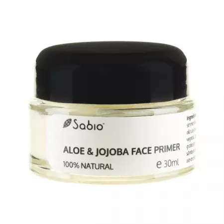 Baza de machiaj cu Aloe vera si Ulei de jojoba, 30ml, Sabio