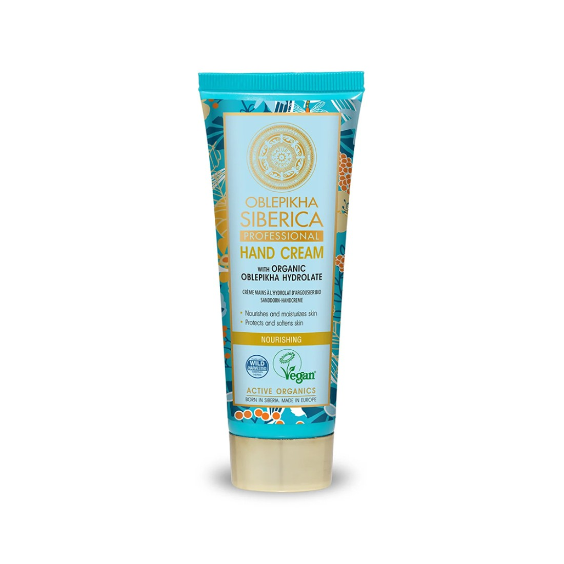Crema pentru maini Oblepikha Hydrolate, 75ml, Natura Siberica