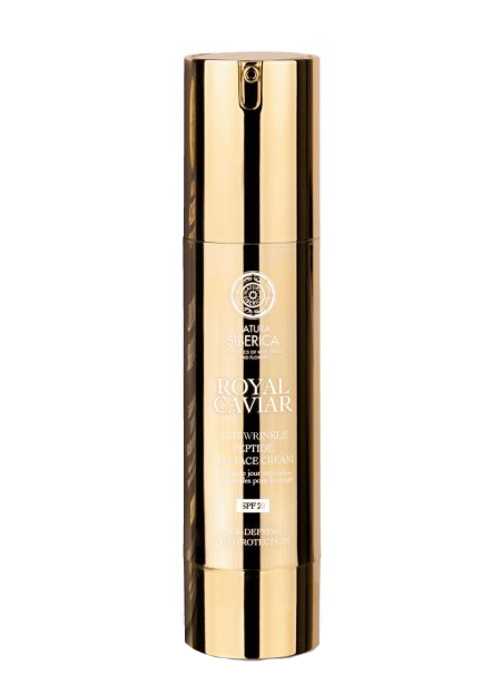Crema de zi antirid cu peptide SPF20 Royal Caviar, 50ml, Natura Siberica