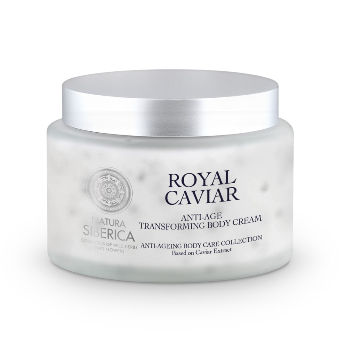Crema de corp restructuranta anti-age Royal Caviar, 300ml, Natura Siberica