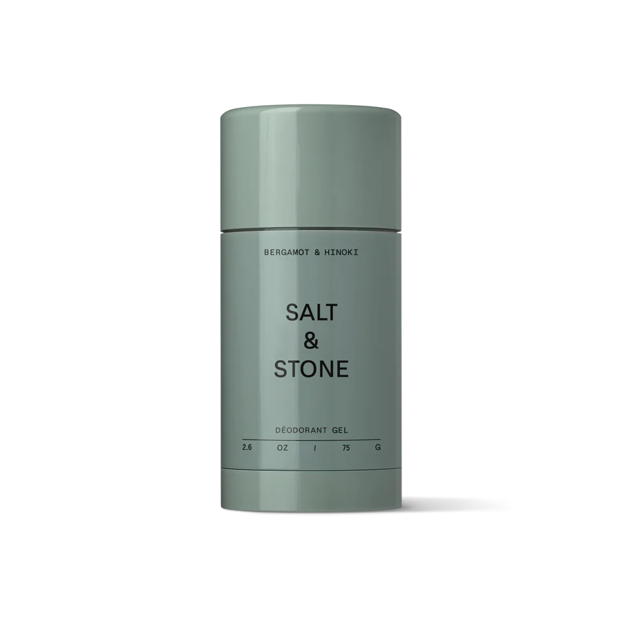 Deodorant natural pentru piele sensibila cu bergamot si hinoki, 75g, Salt & Stone