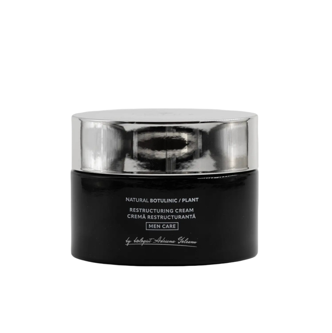 Crema restructuranta de fata pentru barbati Natural Botulinic Plant, 50ml, Lotus Cosmetics