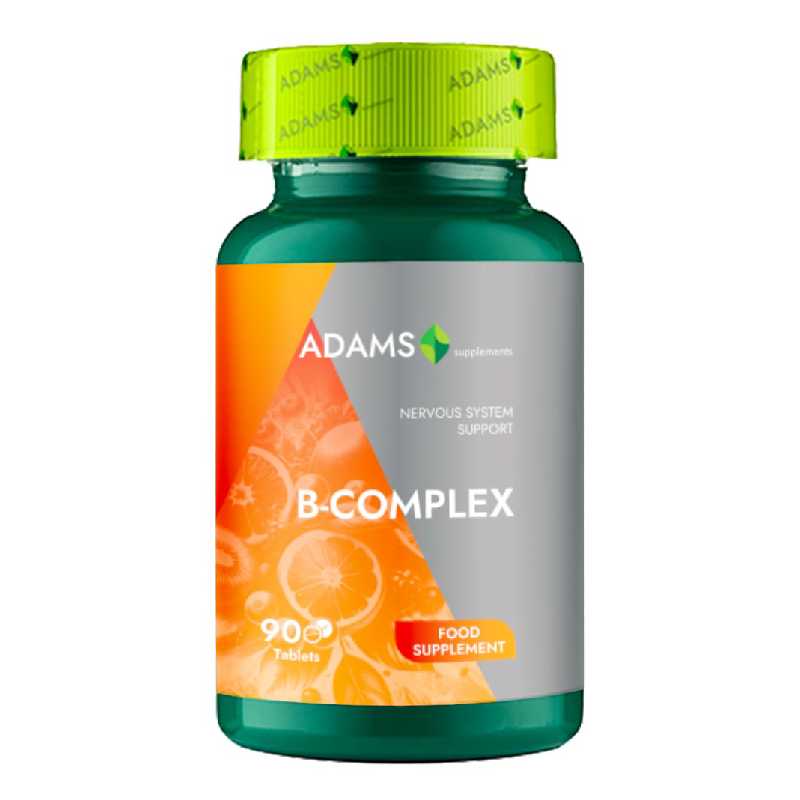 B-Complex, 90 capsule, Adams