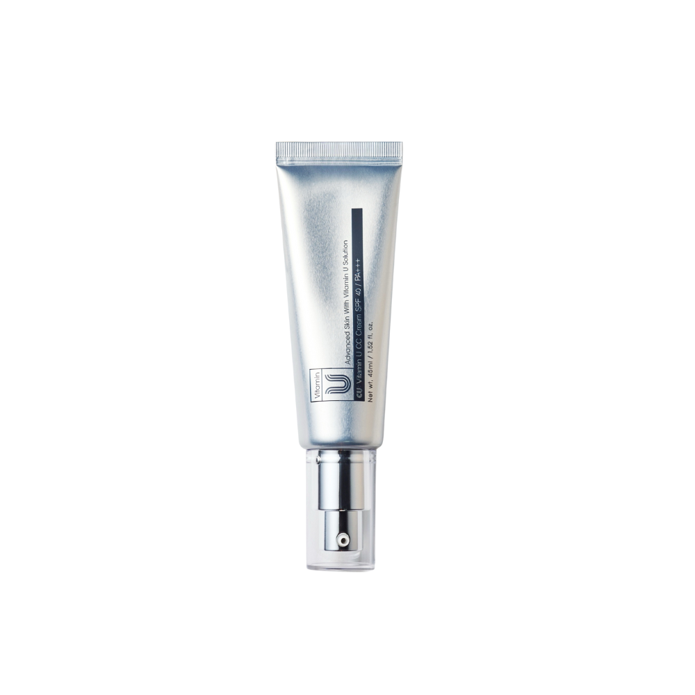 CC Cream hidratant cu protectie solara SPF40 PA+++ Vitamin U, 45ml, CU Skin