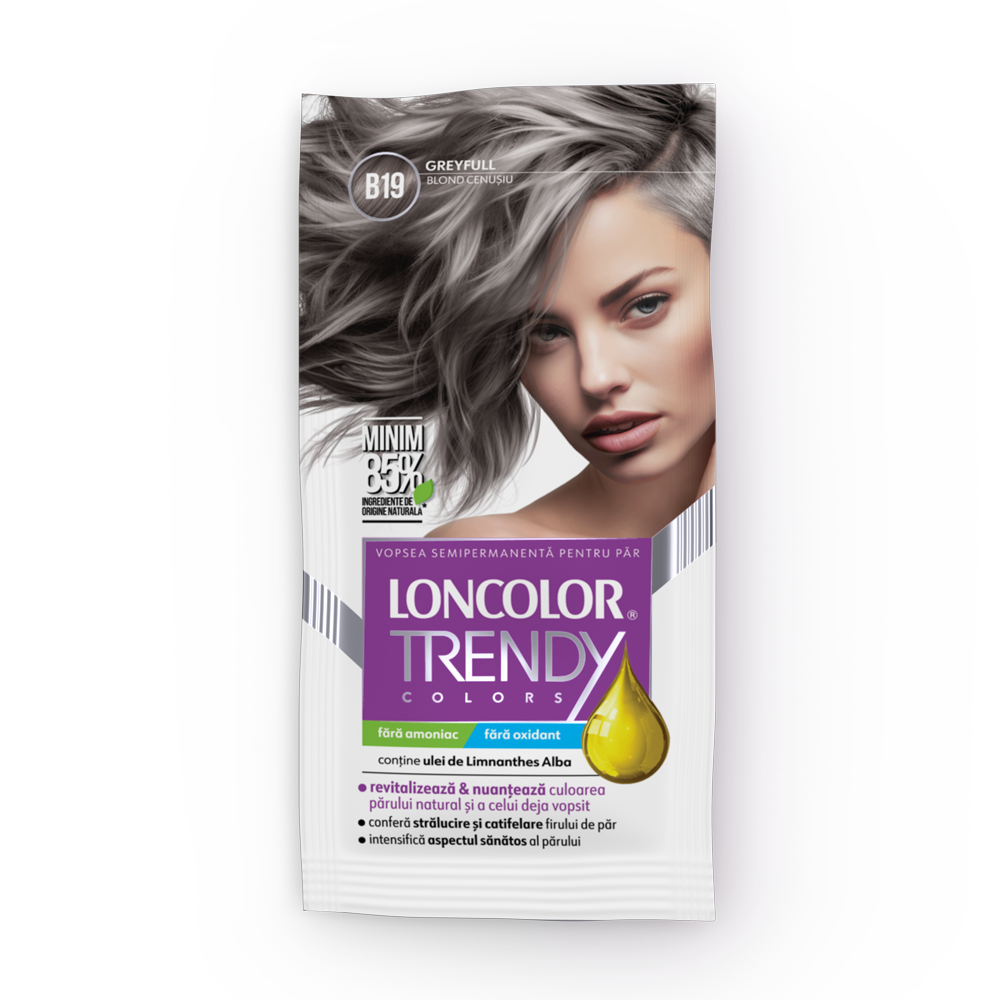 Vopsea de par semi-permanenta Trendy Colors B19, 50ml, Loncolor