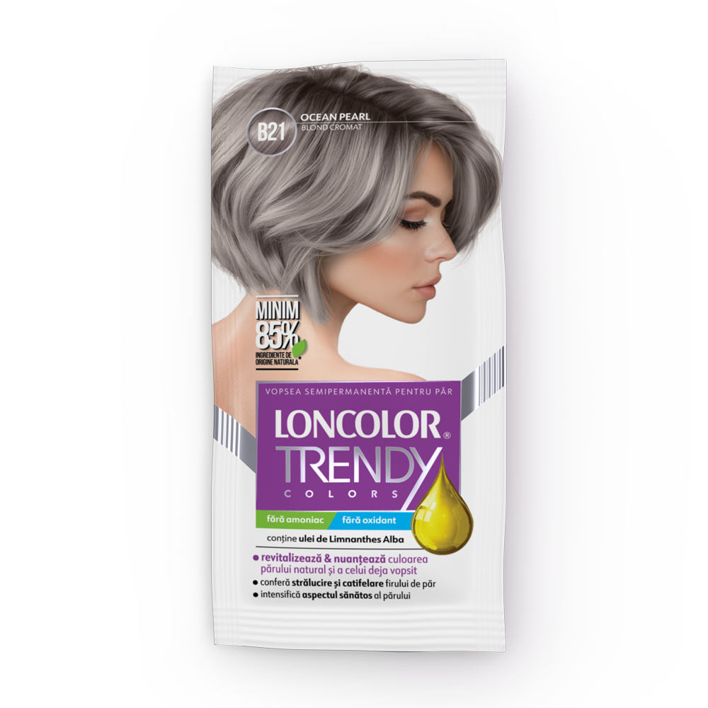 Vopsea de par semi-permanenta Trendy Colors B21, 50ml, Loncolor