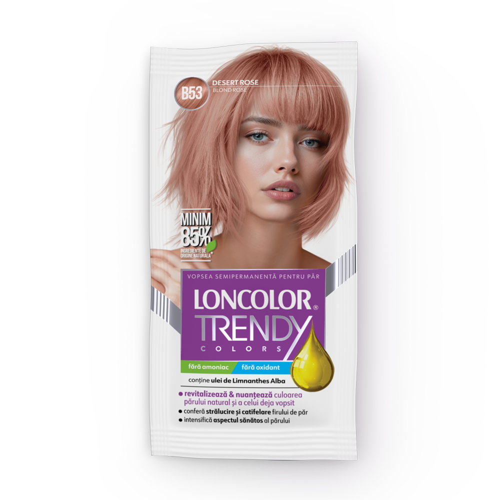 Vopsea de par semi-permanenta Trendy Colors B53, 50ml, Loncolor