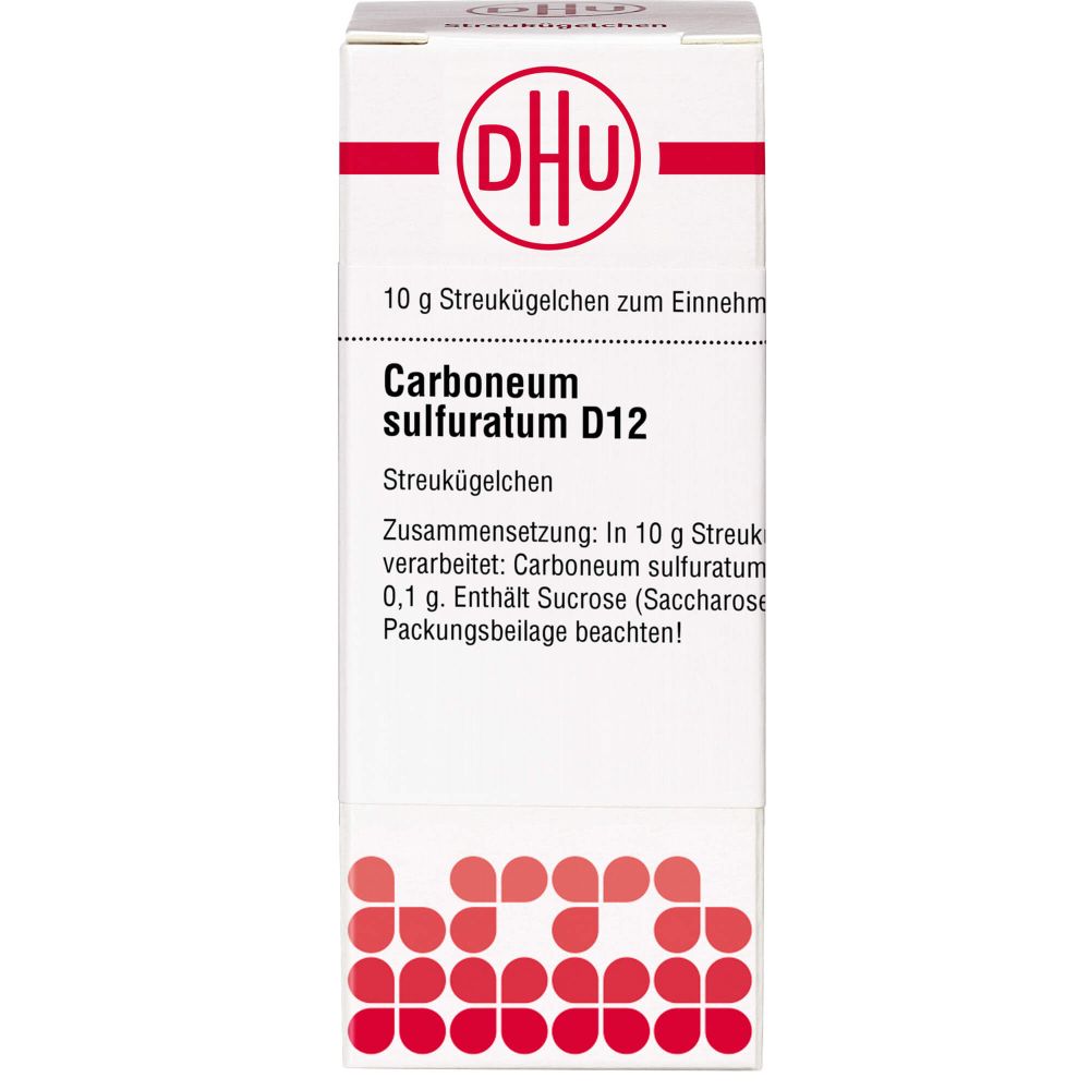 Carboneum Sulfuratum D 12 Globuli 10 g