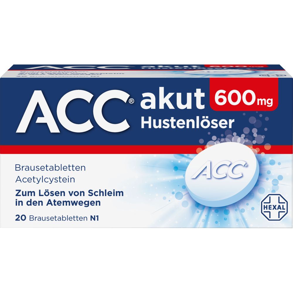 Acc akut 600 Brausetabletten 20 St