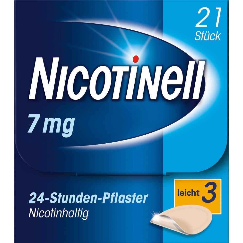 Nicotinell 7 mg/24-Stunden-Pflaster 17,5mg 21 St