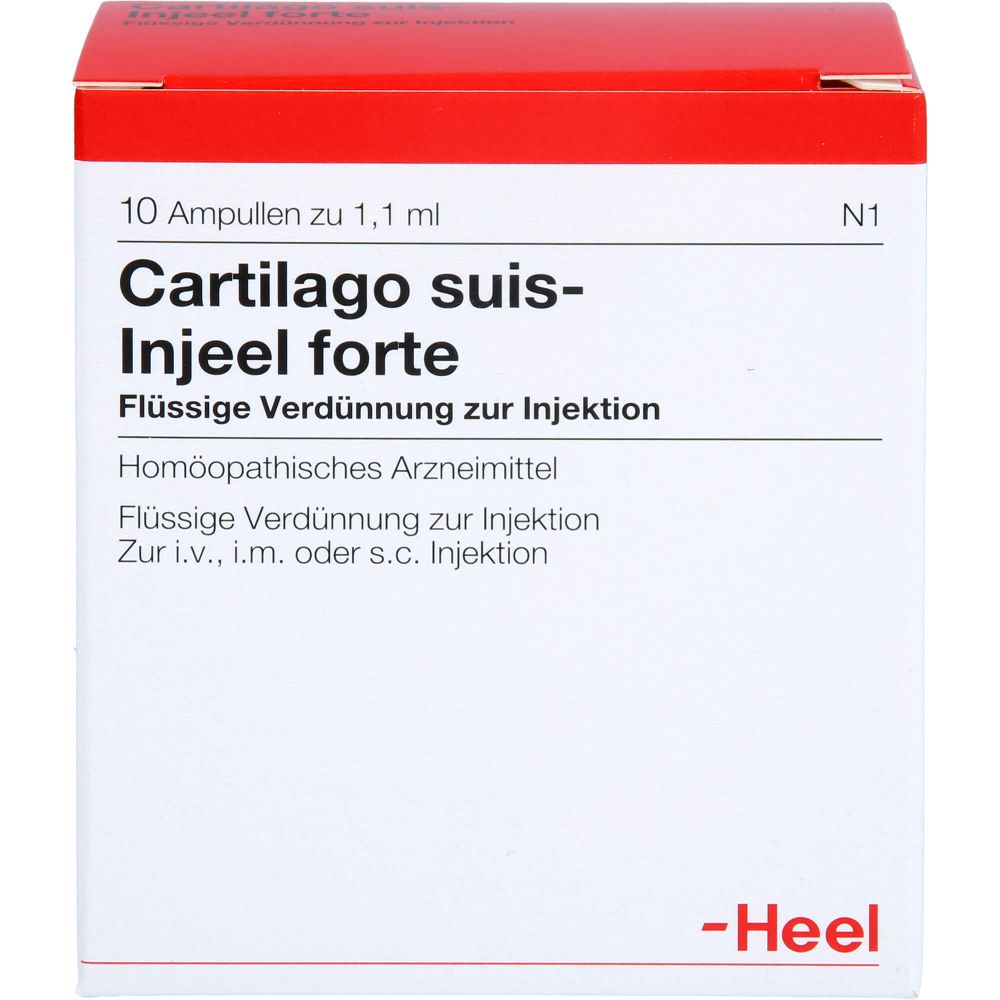 Cartilago suis Injeel forte Ampullen 10 St