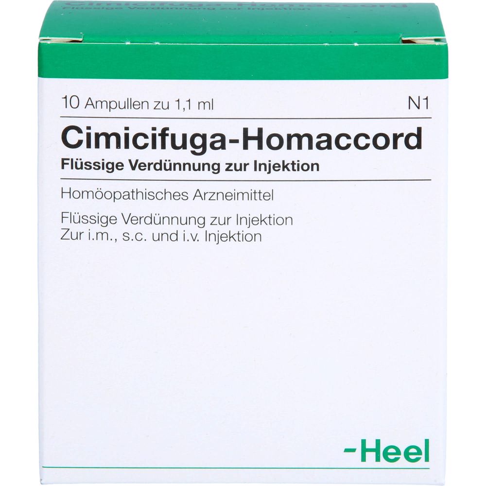 Cimicifuga Homaccord Ampullen 10 St