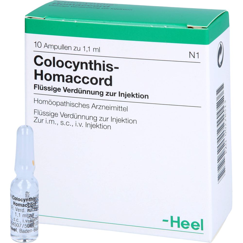 Colocynthis Homaccord Ampullen 10 St