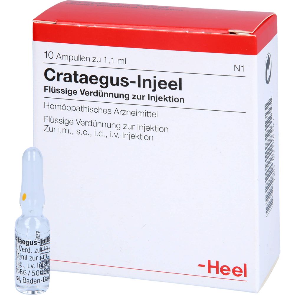 Crataegus Injeel Ampullen 10 St